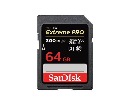 SanDisk ExtremePro SDXC-II 64GB V90