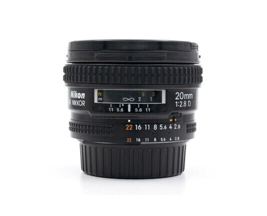 Nikon AF Nikkor 20mm F2.8 D - Occasion