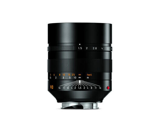 Leica Summilux-M 90mm F1.5 ASPH. schwarz eloxiert