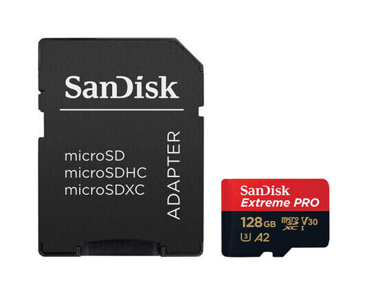 SanDisk ExtremePro 200MB/s microSD 128GB