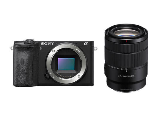 Sony Alpha 6600 schwarz 18-135mm - 4 Jahre Swiss Garantie